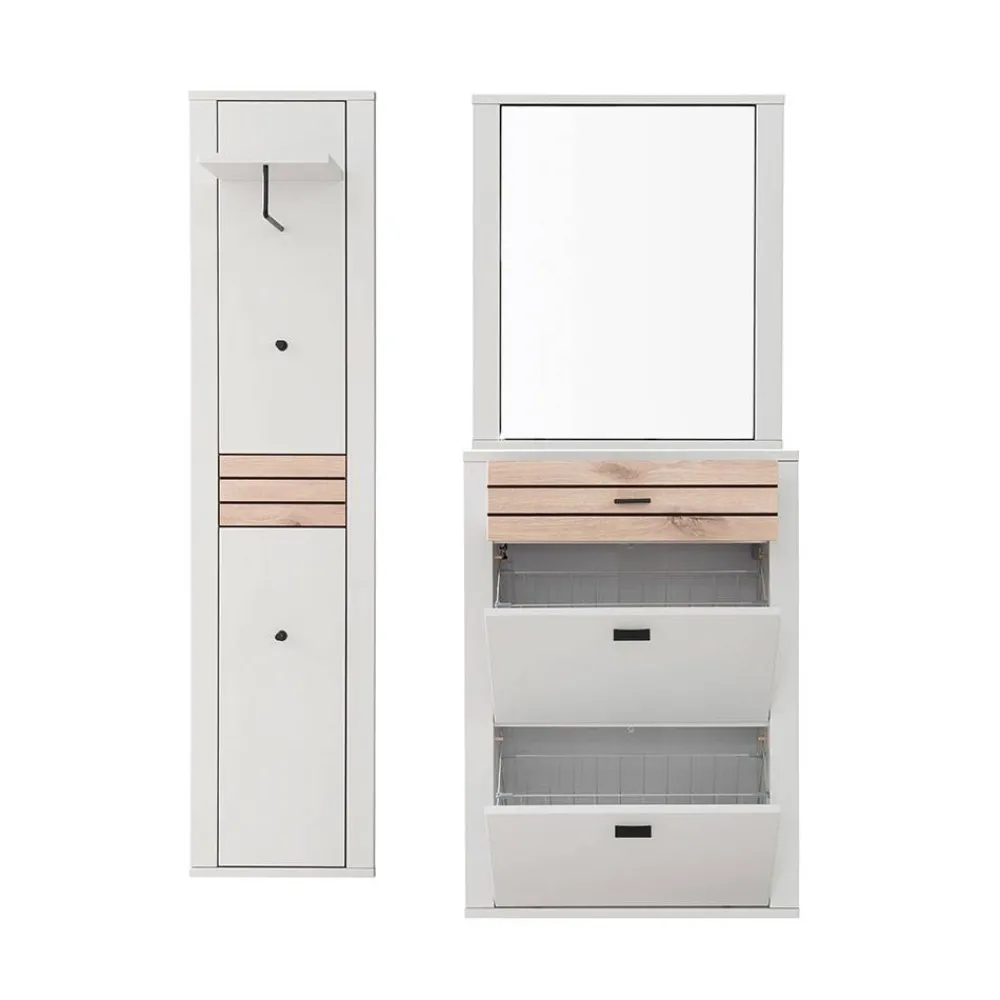 Wohnen Garderoben|Garderoben*Hängende Dielenmöbel im Set - Ballina (dreiteilig)