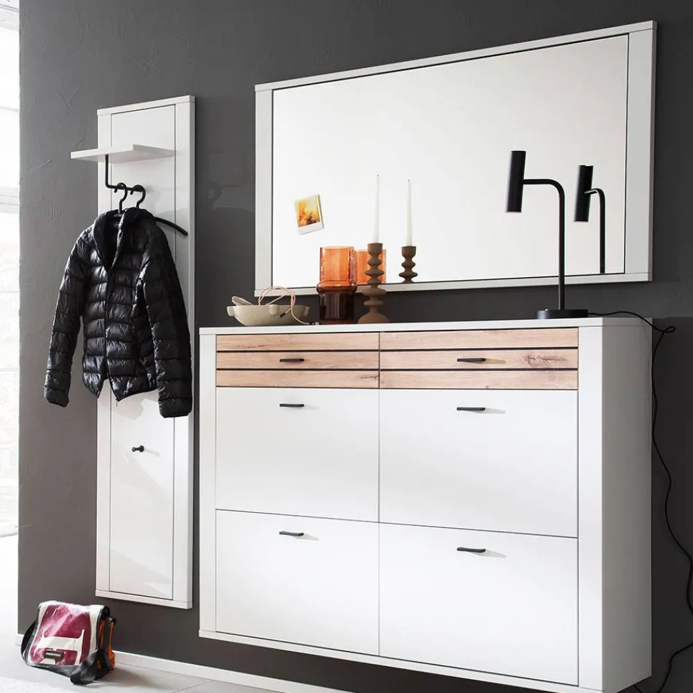 Wohnen Hängende Flurmöbel als Set - Ballina (dreiteilig)