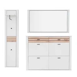 Wohnen Hängende Flurmöbel als Set - Ballina (dreiteilig)