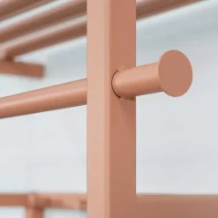 Wohnen Braune Möbel|Bürogarderoben*Hängende Garderobe in Terracotta - Onesty
