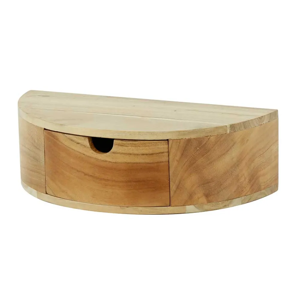 Wohnen Hängende Nachtkonsole halbrund - Lessia