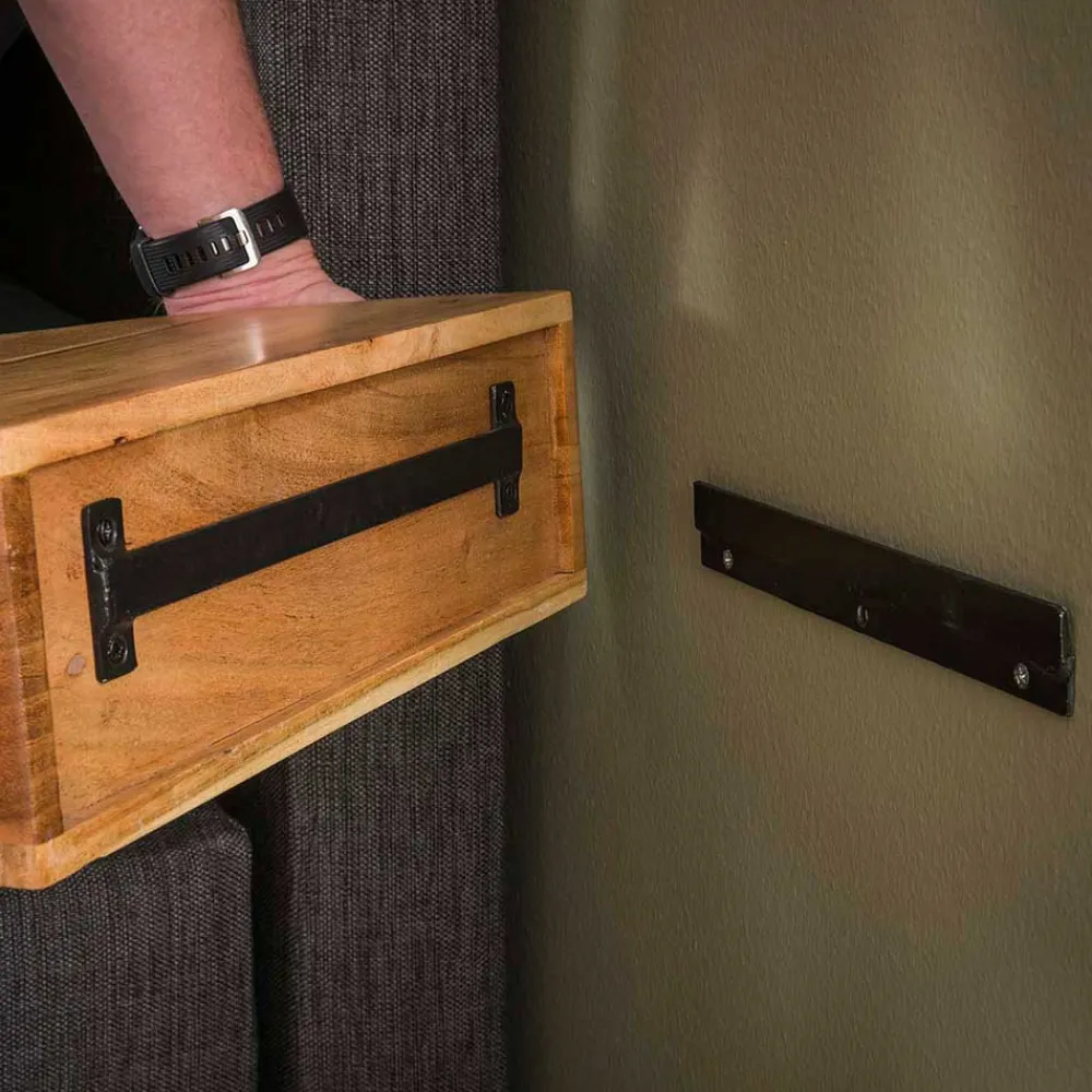 Wohnen Hängende Nachtkonsole halbrund - Lessia