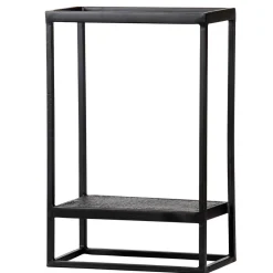 Wohnen Hängende Regale in Schwarz - Heliawa (2er Set)