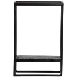 Wohnen Hängende Regale in Schwarz - Heliawa (2er Set)