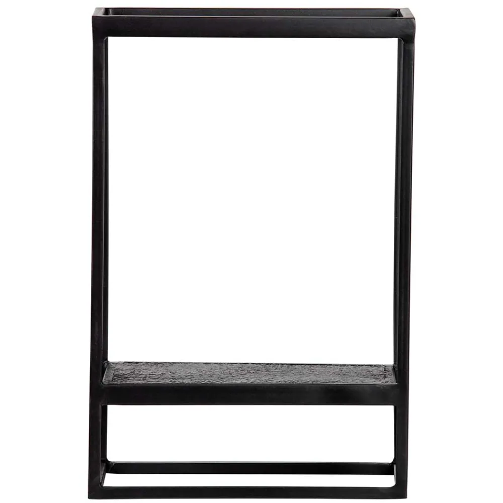 Wohnen Hängende Regale in Schwarz - Heliawa (2er Set)