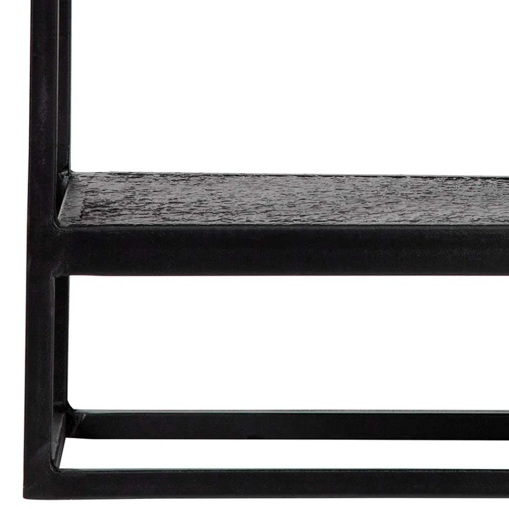 Wohnen Hängende Regale in Schwarz - Heliawa (2er Set)