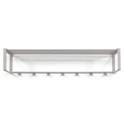 Wohnen Garderoben|Garderoben*Hängende Stahlgarderobe in Taupe - Satroni