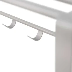 Wohnen Garderoben|Garderoben*Hängende Stahlgarderobe in Taupe - Satroni