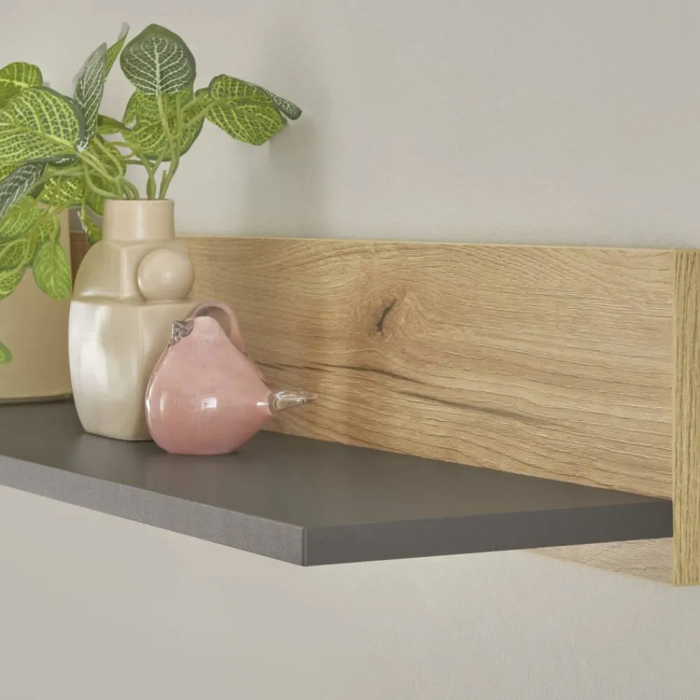 Wohnen Wohnwände|Wohnwand*Hängende TV Anbauwand Set - Colomania (fünfteilig)