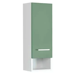 Wohnen Hängender Badschrank in Grün & Weiß - Loenixa I