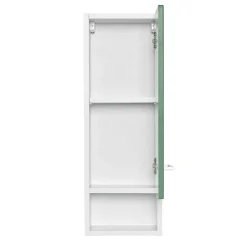 Wohnen Hängender Badschrank in Grün & Weiß - Loenixa I