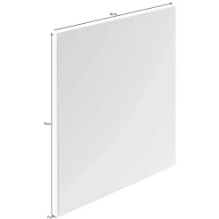 Wohnen Hängender Flurspiegel in Weiß - Vatros