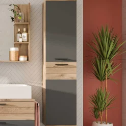 Wohnen Badschränke*Hängender Hochschrank fürs Badezimmer - Depart