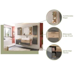 Wohnen Badschränke*Hängender Hochschrank fürs Badezimmer - Depart