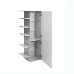 Wohnen Hängender Midi-Badschrank in Weiß - Estateas