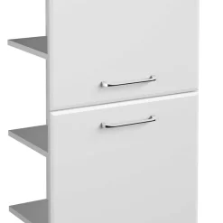 Wohnen Hängender Midi-Badschrank in Weiß - Estateas