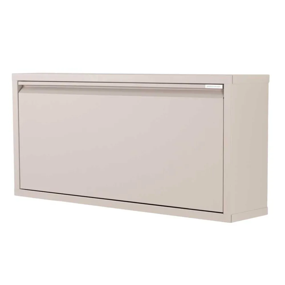 Wohnen Graue Möbel|Schuhschränke*Hängender Schuhschrank in Taupe - Ruven