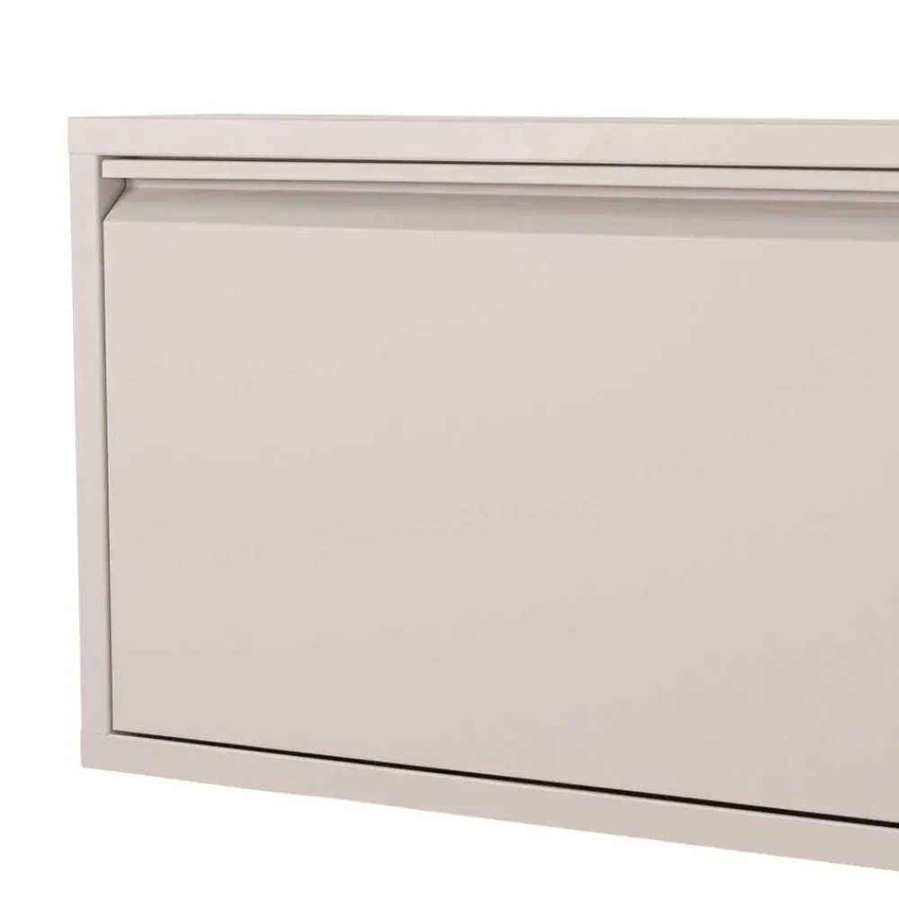 Wohnen Graue Möbel|Schuhschränke*Hängender Schuhschrank in Taupe - Ruven