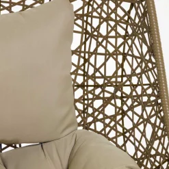 Wohnen Hängender Sessel aus Kunstrattan Geflecht - Abell