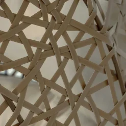 Wohnen Hängender Sessel aus Kunstrattan Geflecht - Abell