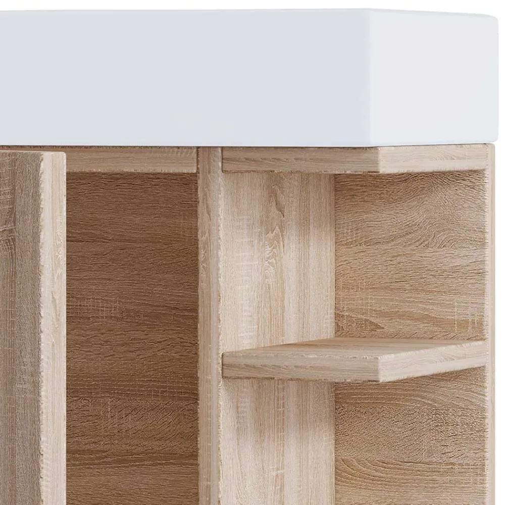 Wohnen Waschtisch|Waschbeckenunterschränke*Hängender Waschtisch fürs Gäste Bad - Jenver