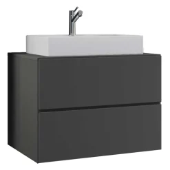 Wohnen Badschränke*Hängender Waschtisch mit Aufsatzbecken - Luzern