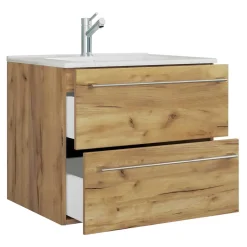 Wohnen Waschtisch|Waschbeckenunterschränke*Hängender Waschtisch mit Einlasswaschbecken - Karin