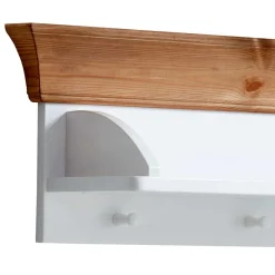 Kinder Wohnen Hängendes Board in Weiß & Laugenfarben - Sibiuta