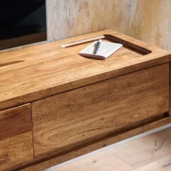 Wohnen Sideboards & Kommoden|Sideboards & Kommoden*Hängendes TV Lowboard mit drei Schubladen - Baham