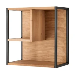 Wohnen Hängeregal aus Wildeiche Massivholz - Manarola