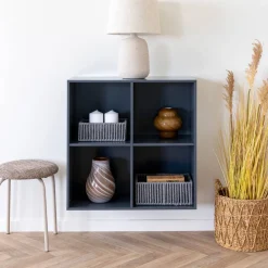 Wohnen Esszimmerregale|Regale*Hängeregal in Dunkelgrau - Veracruz