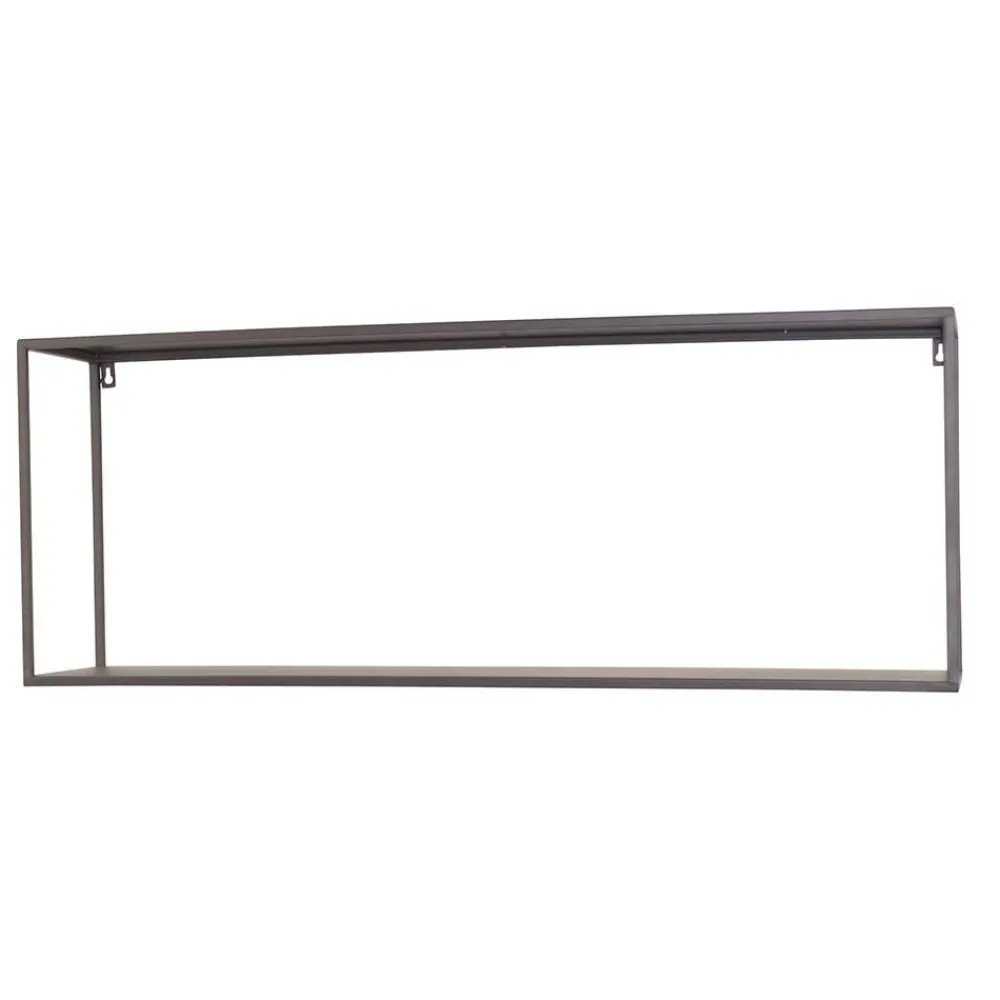 Wohnen Esszimmerregale|Regale*Hängeregal Set in Grau - Accaro (zweiteilig)