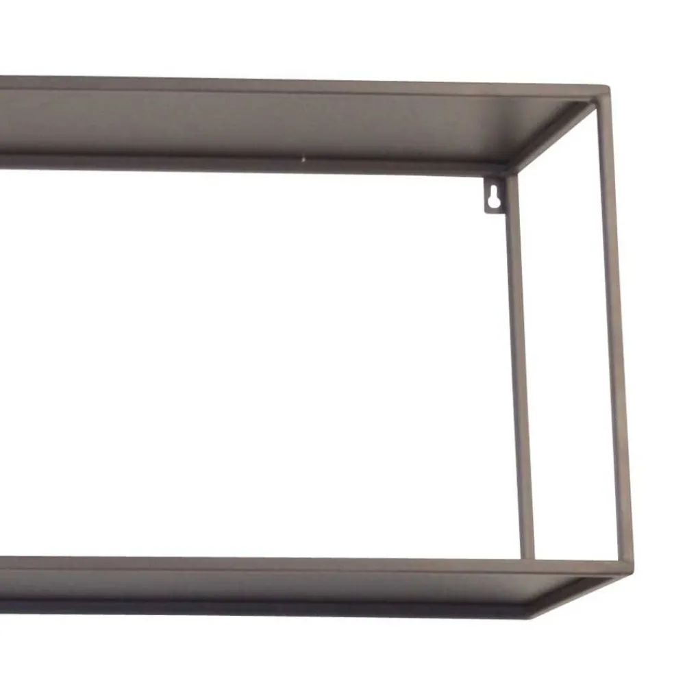 Wohnen Esszimmerregale|Regale*Hängeregal Set in Grau - Accaro (zweiteilig)