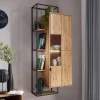 Wohnen Wohnzimmerschränke|Schränke*Hängeschrank mit Regal aus Wildeiche - Varzado