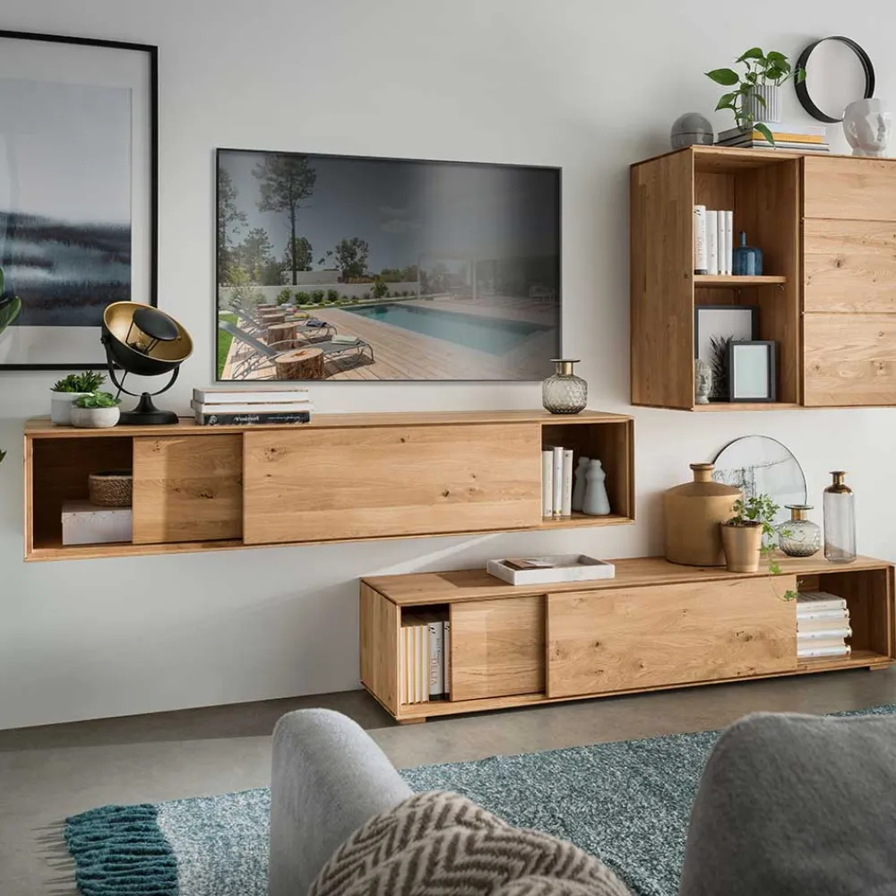 Wohnen Hängeschrank mit Schiebetüren 170x35x41 - Sinta