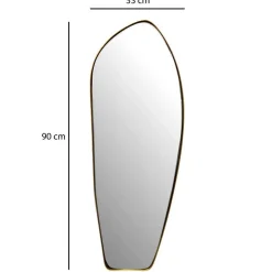 Wohnen Spiegel|Flurspiegel*Hängespiegel in organischer Form - Racadia