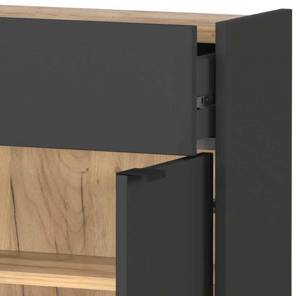 Wohnen Garderoben|Garderoben*Hänge-Vertiko & Garderobe & Spiegel - Sidgarus (dreiteilig)