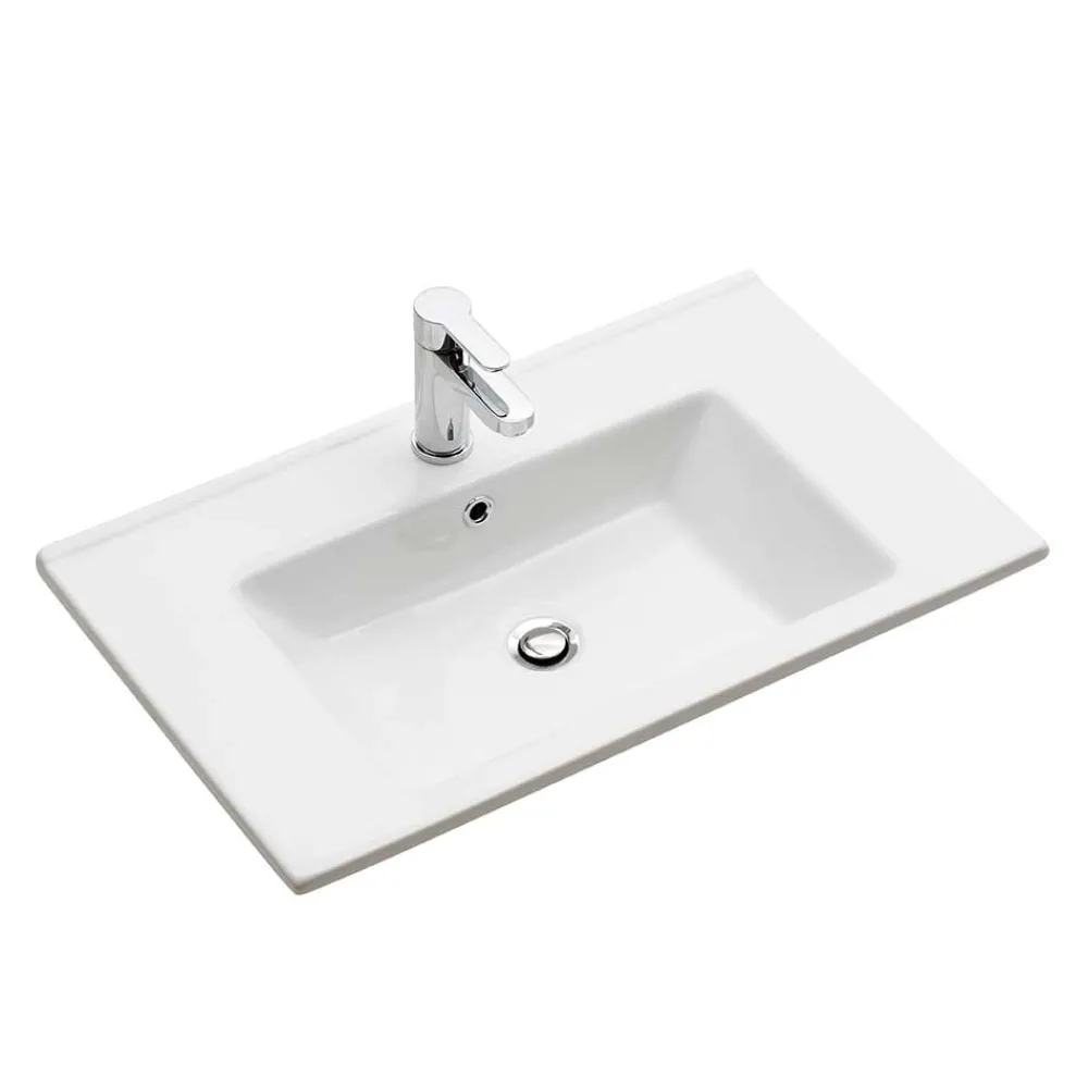 Wohnen Waschtisch|Waschbeckenunterschränke*Hänge-Waschtisch mit zwei Schubladen - Zenata