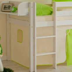 Wohnen Kinderbetten|Kindermöbel*Hochbett Dylan aus Kiefer Massivholz