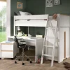 Wohnen Jugendbetten|Kindermöbel*Hochbett mit Schrank und Schreibtisch - Cracks (vierteilig)
