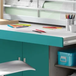 Kinder Wohnen Hochbett Nowy in Blau