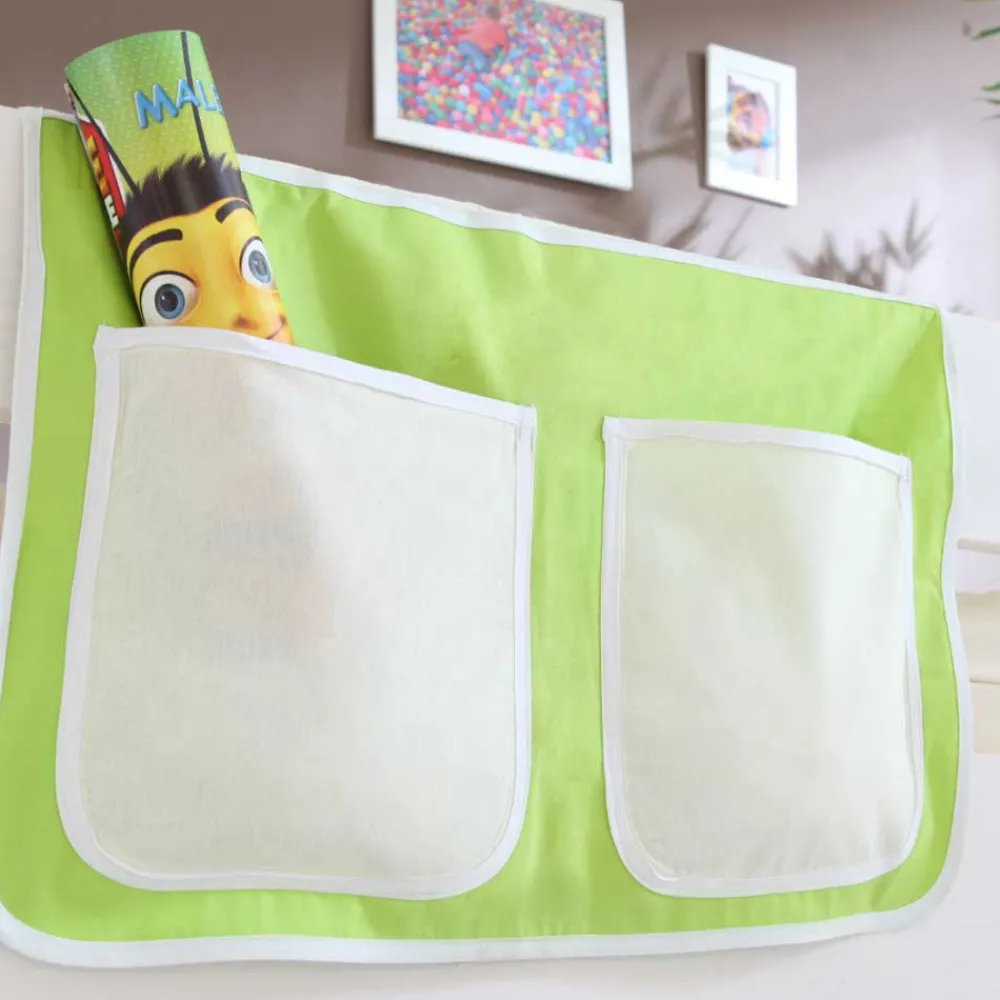 Kinder Wohnen Hochbett Zarodrana mit Rutsche und Tunnel