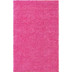 Wohnen Hochflor Läufer oder Teppich in Pink - Siela