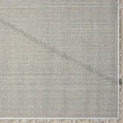 Wohnen Hochflor Teppich in Creme und Schwarz - You