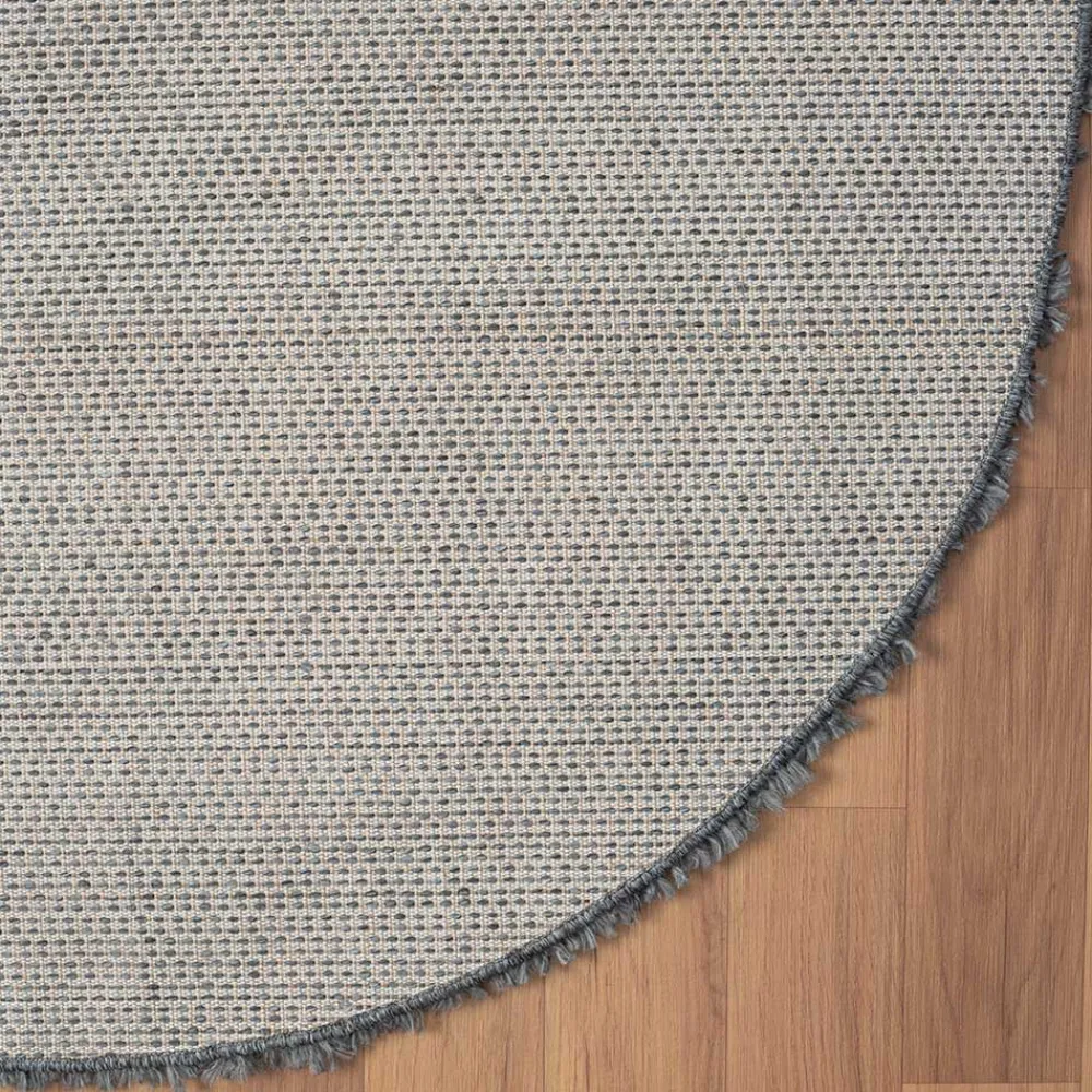 Wohnen Hochflor Teppich in Dunkelgrau - Eleva