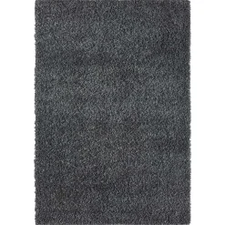 Wohnen Teppiche*Hochflor Teppich in dunklem Grau - Bescion