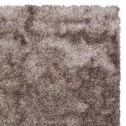 Wohnen Teppiche*Hochflor Teppich in Taupe - Colombaia