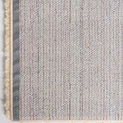 Wohnen Teppiche*Hochflor Teppich Läufer in Gelb und Creme - Luzifania