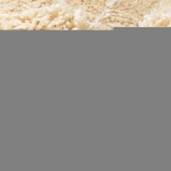 Wohnen Teppiche*Hochflor Teppich Läufer in Gelb und Creme - Luzifania