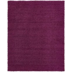 Wohnen Hochflor Teppich oder Läufer in Violett - Zelio